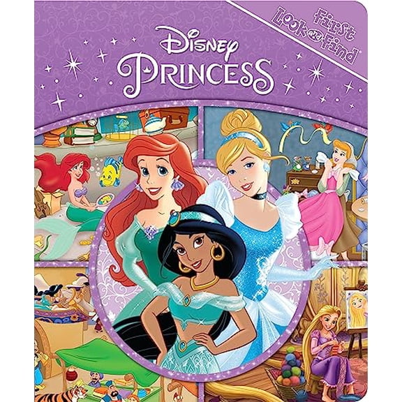 Pre-Owned Disney Princess - First Look and Find Activity Book - PI Kids, 9781503702950, 1503702952, Paperback,