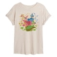 thumbnail image 1 of Disney Princess - Flora Fauna and Merryweather - Juniors Oversized Graphic T-Shirt, 1 of 4