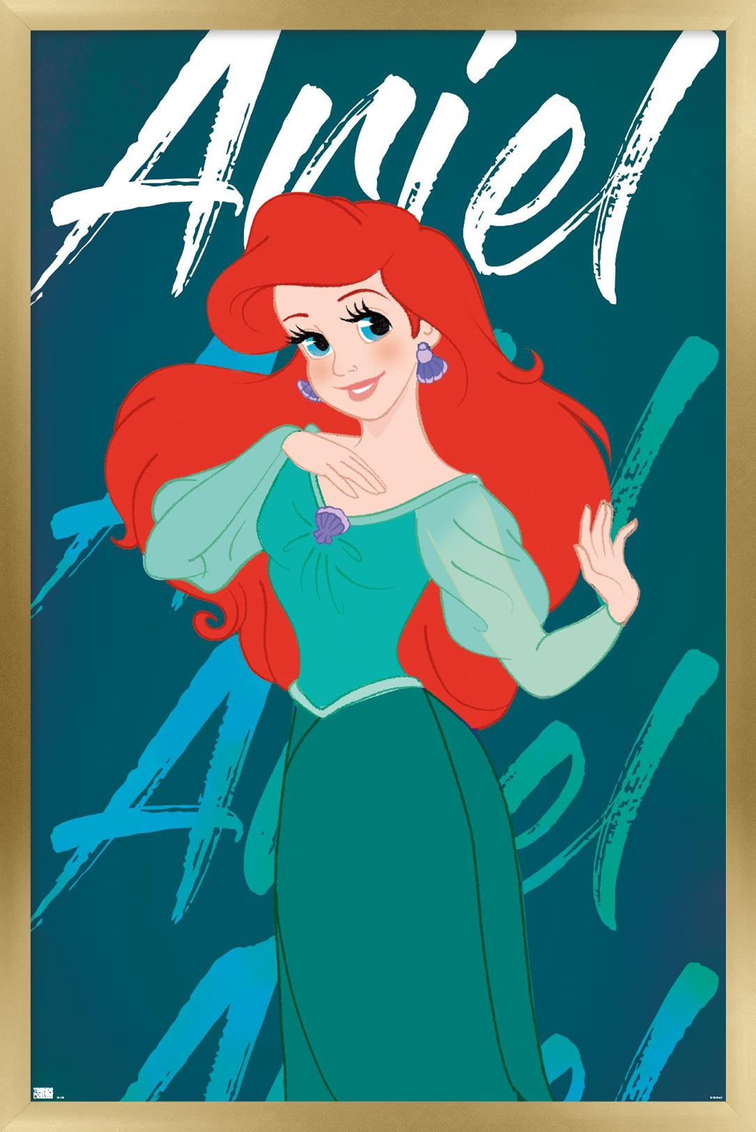 Disney Princess: Flower Senses - Ariel Wall Poster, 14.725