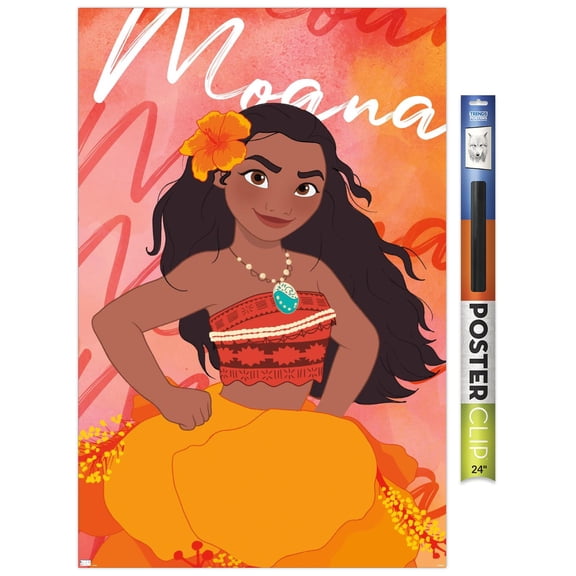 Disney Princess: Flower Senses - Moana Wall Poster, 22.375" x 34"