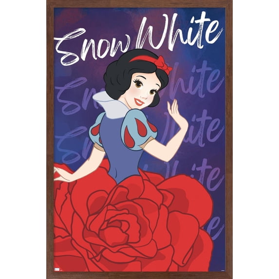 Disney Princess: Flower Senses - Snow White Wall Poster, 14.725" x 22.375" Framed