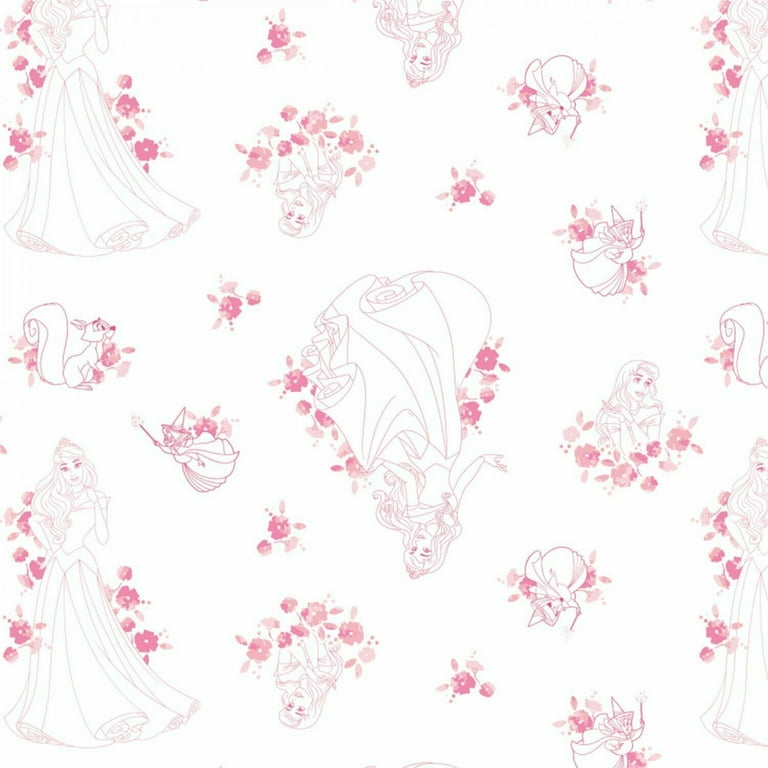 Disney Princess Forever Sleeping Beauty Toile in Light Pink Disney Princess Forever Sleeping Beauty Toile in Light Pink