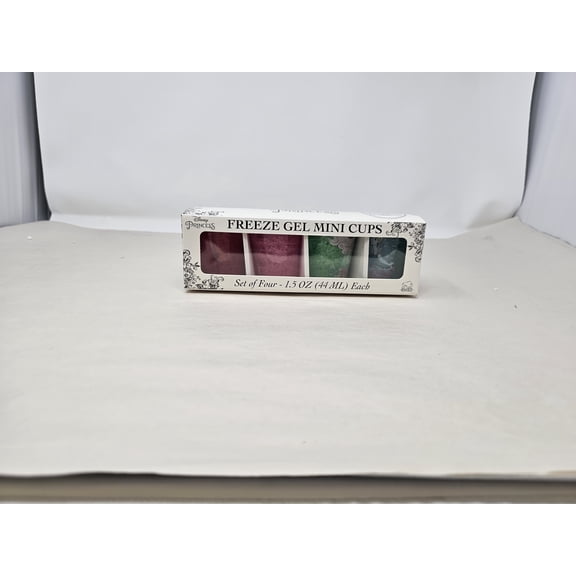 Disney Princess Freeze Gel 4 Set Shot Glasses