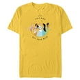 thumbnail image 1 of Disney Princess Friends Got Your Back - Short Sleeve Blended T-Shirt for Adults - Customized-Yellow, 1 of 5