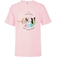 thumbnail image 1 of Disney Princess Friends Got Your Back - Short Sleeve T-Shirt for Kids - Customized-Soft Pink, 1 of 5