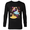 thumbnail image 1 of Disney Princess Friends Light Up My Life Valentine’s Day - Long Sleeve T-Shirt for Men - Customized-Black, 1 of 5