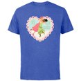 thumbnail image 1 of Disney Princess Frog Tiana Charlotte Friends Do Right Bayou - Short Sleeve Cotton T-Shirt for Adults - Customized-Royal Heather, 1 of 5