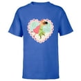 thumbnail image 1 of Disney Princess Frog Tiana Charlotte Friends Do Right Bayou - Short Sleeve T-Shirt for Kids - Customized-Royal, 1 of 5
