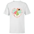 thumbnail image 1 of Disney Princess Frog Tiana Charlotte Friends Do Right Bayou - Short Sleeve T-Shirt for Kids - Customized-White, 1 of 5