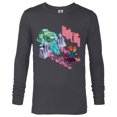 thumbnail image 1 of Disney Princess Frozen Anna & Marshmallow Wake-Up! - Long Sleeve T-Shirt for Men - Customized-Charcoal Heather, 1 of 5