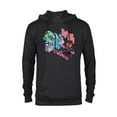 thumbnail image 1 of Disney Princess Frozen Anna & Marshmallow Wake-Up! - Pullover Hoodie for Adults - Customized-Black, 1 of 5