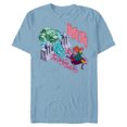 thumbnail image 1 of Disney Princess Frozen Anna & Marshmallow Wake-Up! - Short Sleeve Blended T-Shirt for Adults - Customized-Ocean Blue, 1 of 5