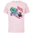 thumbnail image 1 of Disney Princess Frozen Anna & Marshmallow Wake-Up! - Short Sleeve Cotton T-Shirt for Adults - Customized-Soft Pink, 1 of 5
