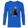 thumbnail image 1 of Disney Princess Frozen Anna Wander Often Autumn - Long Sleeve T-Shirt for Men - Customized-Navy, 1 of 5
