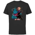 thumbnail image 1 of Disney Princess Frozen Anna Wander Often Autumn - Short Sleeve Cotton T-Shirt for Adults - Customized-Black, 1 of 5