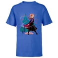 thumbnail image 1 of Disney Princess Frozen Anna Wander Often Autumn - Short Sleeve T-Shirt for Kids - Customized-Royal, 1 of 5
