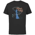 thumbnail image 1 of Disney Princess Frozen Elsa A Naturally Magical Season Fall - Short Sleeve Cotton T-Shirt for Adults - Customized-Black, 1 of 5