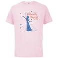 thumbnail image 1 of Disney Princess Frozen Elsa A Naturally Magical Season Fall - Short Sleeve Cotton T-Shirt for Adults - Customized-Soft Pink, 1 of 5