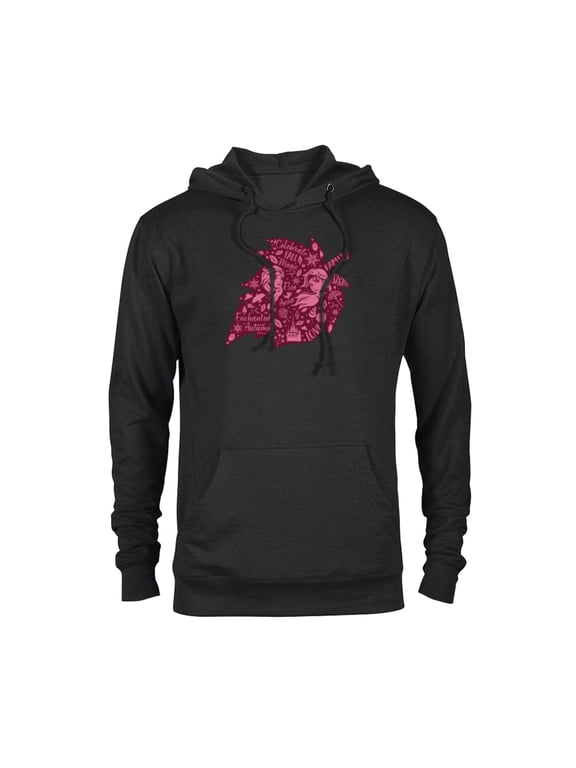 Princess Frozen Elsa Anna Fall Magic Enchanted Autumn - Pullover Hoodie for Adults - Customized-Black