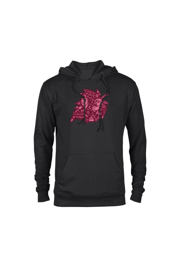 Princess Frozen Elsa Anna Fall Magic Enchanted Autumn - Pullover Hoodie for Adults - Customized-Black