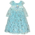 thumbnail image 1 of Disney Princess Frozen Elsa Girls Fantasy Gown Nightgown (6), 1 of 1