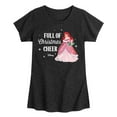 thumbnail image 1 of Disney Princess - Full Of Christmas Cheer Ariel - Youth Girls Short Sleeve T-Shirt, 1 of 5