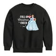 thumbnail image 1 of Disney Princess - Full Of Christmas Cheer Cinderella - Youth Crew Fleece Sweatshirt, 1 of 4