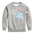 thumbnail image 1 of Disney Princess - Full Of Christmas Cheer Cinderella - Youth Crew Fleece Sweatshirt, 1 of 4