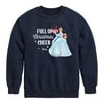 thumbnail image 1 of Disney Princess - Full Of Christmas Cheer Cinderella - Youth Crew Fleece Sweatshirt, 1 of 4