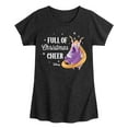 thumbnail image 1 of Disney Princess - Full Of Christmas Cheer Rapunzel - Toddler Girls Short Sleeve T-Shirt, 1 of 3