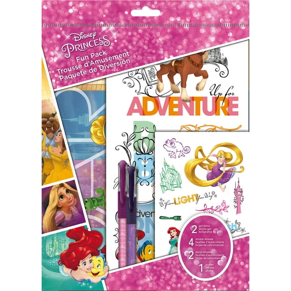 Disney Princess Fun Pack with Pens 8x12