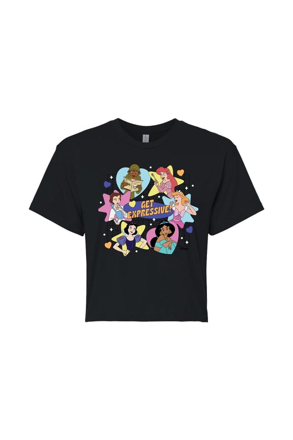 - Get Expressive - Junior's Cropped T-Shirt