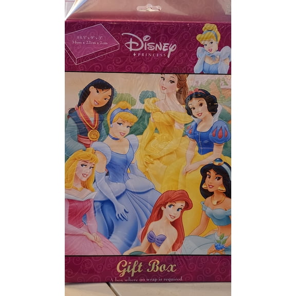 Disney Princess Gift Box by Easy Wrap Lines #58907