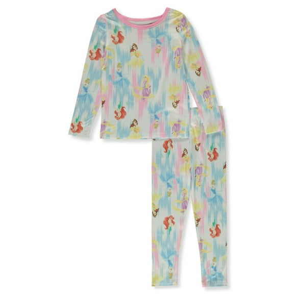 Disney Princess Girls' 2-Piece Thermal Set - pink/multi, 2t - 3t (Toddler)