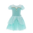 thumbnail image 1 of Disney Princess Girls Aladdin Jasmine Cosplay Dress with Puff Sleeves, Sizes 4-12, 1 of 14