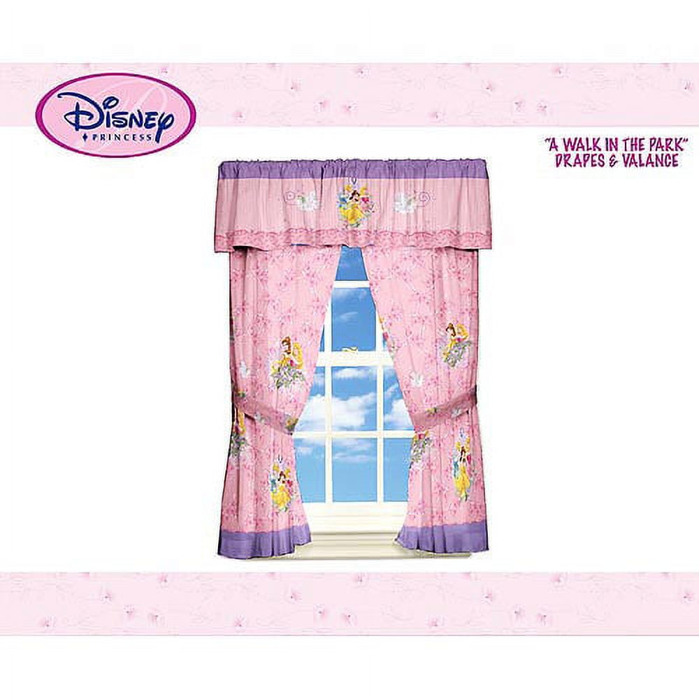 Disney Princess Girls Bedroom Curtains