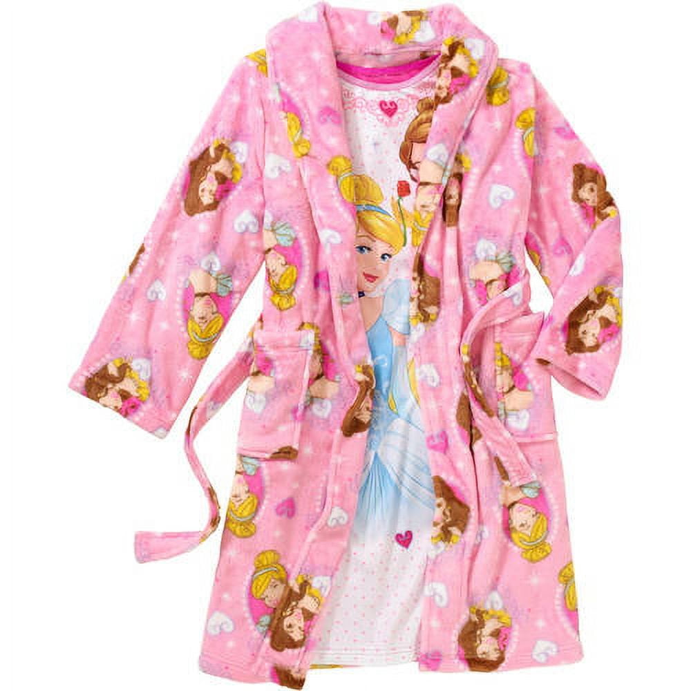 Disney Princess Girls' Character Sleepwear Robe And Gown