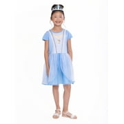 Disney Princess Girls Cinderella Cosplay Dress, Sizes 4-16
