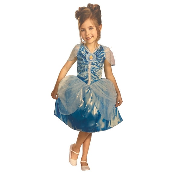 Disney Princess Girls Cinderella Halloween Costume Dress Small (4-6X)