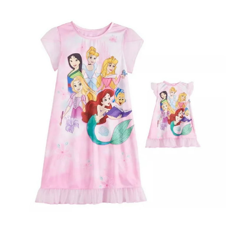 Nightgown with matching doll gown clearance