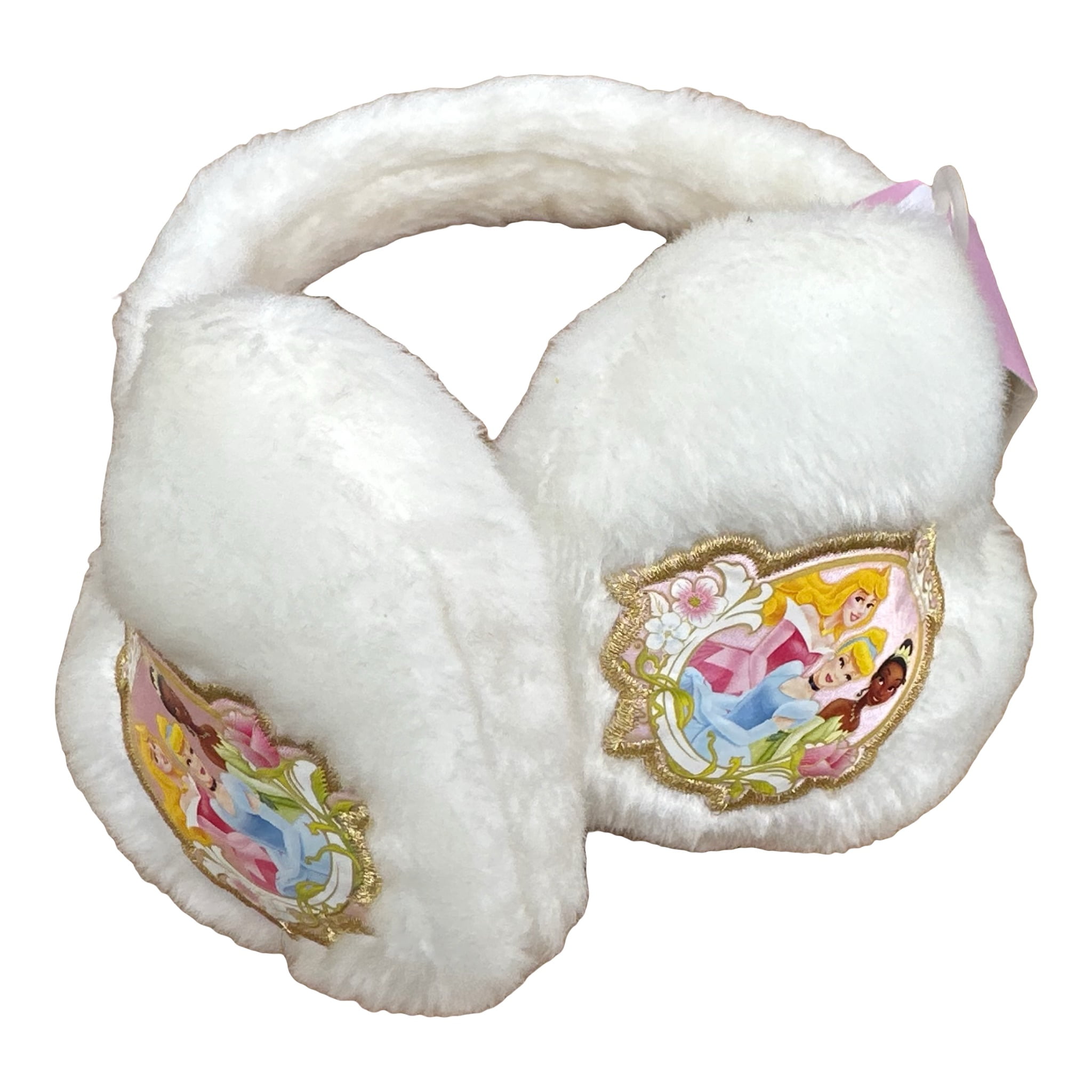 Disney Princess Girls Earmuffs White Ear Muffs Princess Winter Ear