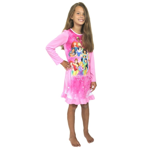 Disney Princess Girls Female Nightgown Pajamas (Little Kid/Big Kid) 21DP255GDLYT1