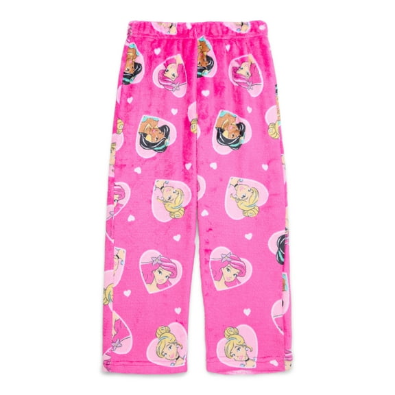 Disney Princess Girls’ Fleece Pajama Pants, Sizes 4-16