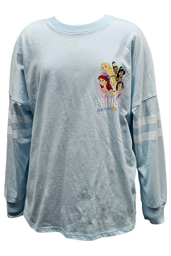 Princess Girls Graphic Jersey Tee with Long Sleeves, Sizes 4-16