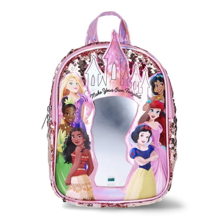 Disney Princess Girls Mini Backpack, Rose Gold