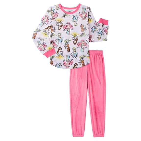 Disney Princess Girls Pajama Set, Sizes 4-12