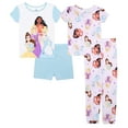 thumbnail image 1 of Disney Princess Girls Short Sleeve and Pant Pajama Set, Sizes 4-10, 1 of 2