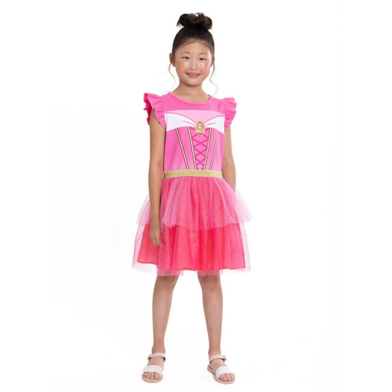 Disney Princess Girls Sleeping Beauty Cosplay Dress, Sizes 4-16