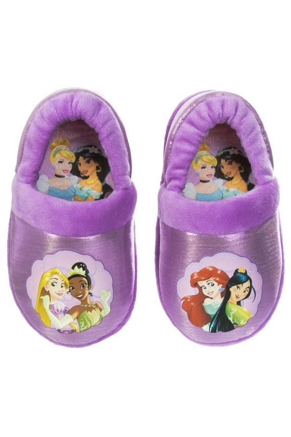 Princess Girls Slip On Slippers (Toddler), Purple, Size: 1112