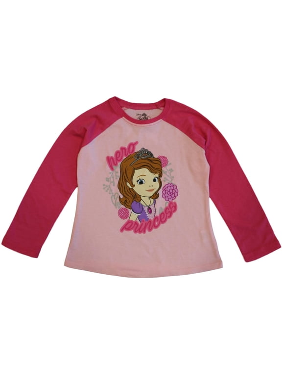 Princess Girls' Sofia the First Long Sleeve T-Shirt (Toddler Girls)